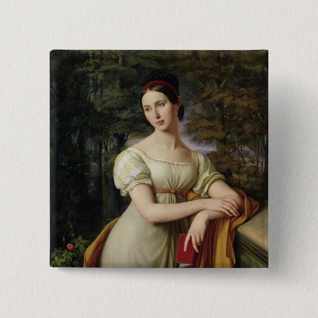 Chapa Cuadrada Inés Rauch, 1825 (Anverso)