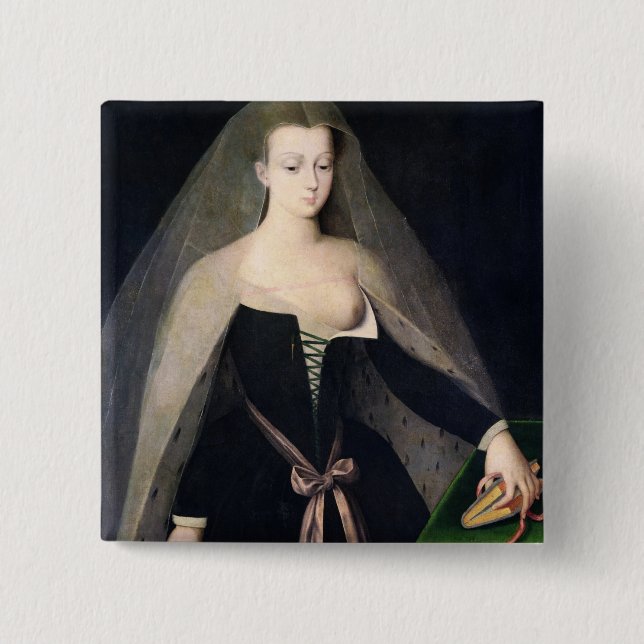 Chapa Cuadrada Inés Sorel (Anverso)