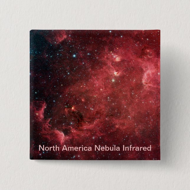 Chapa Cuadrada Infrarrojos de nebulosa de Norteamérica (Anverso)