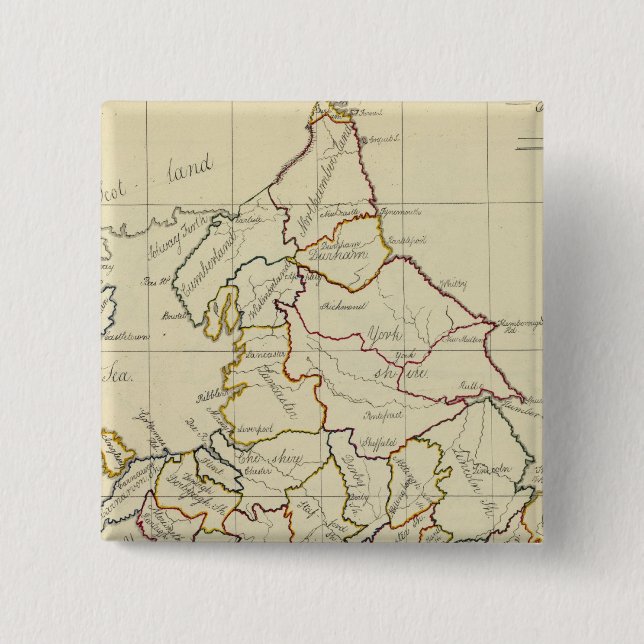 Chapa Cuadrada Inglaterra, Gales 4 (Anverso)