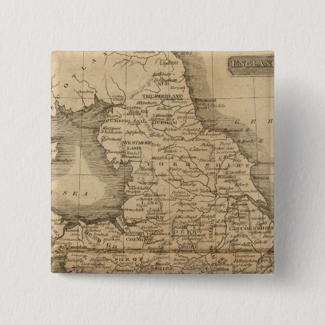 Chapa Cuadrada Inglaterra, Gales 5 (Anverso)