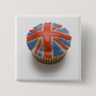 Chapa Cuadrada Inglaterra, Gran Bretaña, inglés, Union Jack, ha