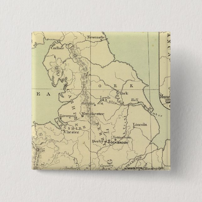 Chapa Cuadrada Inglaterra, Irlanda (Anverso)