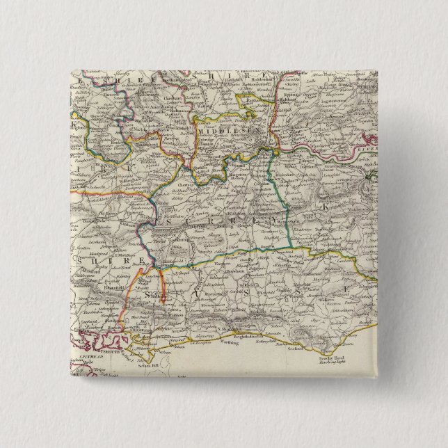 Chapa Cuadrada Inglaterra V (Anverso)