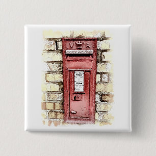 CHAPA CUADRADA INGLATERRA VICTORIANA