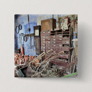 CHAPA CUADRADA INGLATERRA VICTORIANA