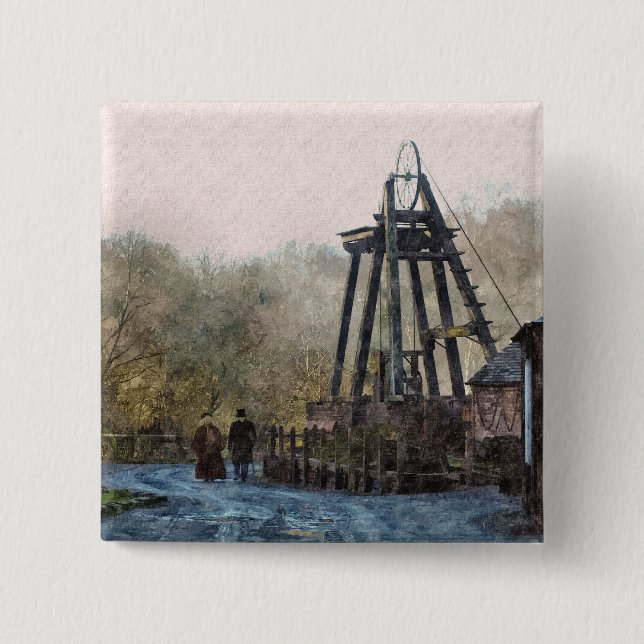 CHAPA CUADRADA INGLATERRA VICTORIANA (Anverso)