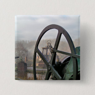 CHAPA CUADRADA INGLATERRA VICTORIANA