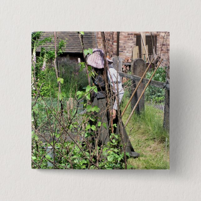 CHAPA CUADRADA INGLATERRA VICTORIANA (Anverso)