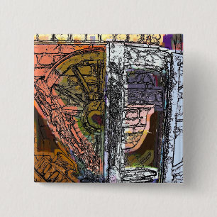 CHAPA CUADRADA INGLATERRA VICTORIANA