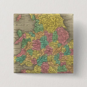 Chapa Cuadrada Inglaterra Y Gales