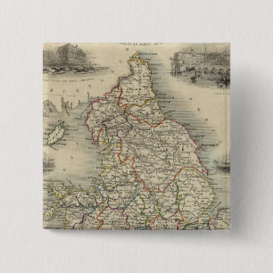 Chapa Cuadrada Inglaterra y Gales