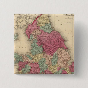 Chapa Cuadrada Inglaterra y Gales 6