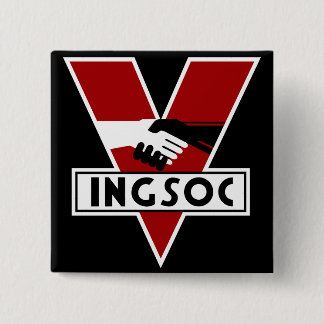 Chapa Cuadrada Ingsoc 1984