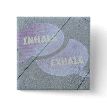 Inhalar-Exhale el Pin del arte de la calle