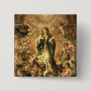 Chapa Cuadrada Inmaculada Concepción, 1670-1672