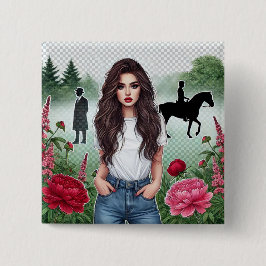 Chapa Cuadrada insignia