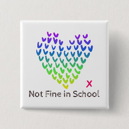 Chapa Cuadrada Insignia cuadrada de NFIS