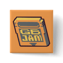 Insignia de GBJam cuadrada de 13