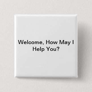 Chapa Cuadrada Insignia de la hospitalidad