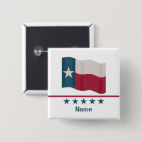 Insignia de nombre personalizada de bandera de est