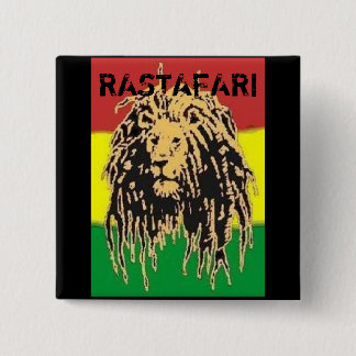 Chapa Cuadrada Insignia de Rastafari