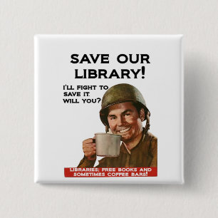 Chapa Cuadrada Insignia del cuadrado de la barra de café