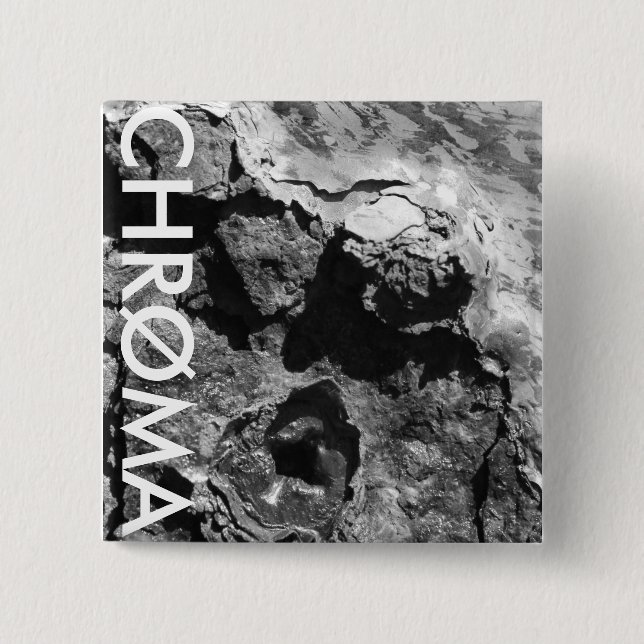 CHAPA CUADRADA INSIGNIA DEL MOHO DE CHRØMA (Anverso)