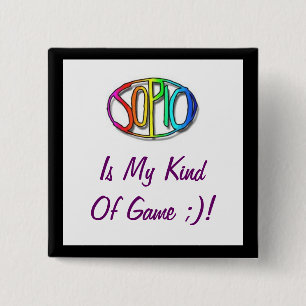 Chapa Cuadrada Insignia del ventilador de Sopio