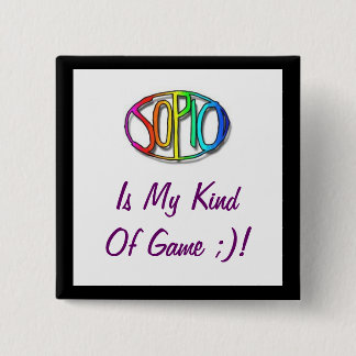 Chapa Cuadrada Insignia del ventilador de Sopio