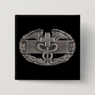 Chapa Cuadrada Insignia médica del campo del combate (CFMB)