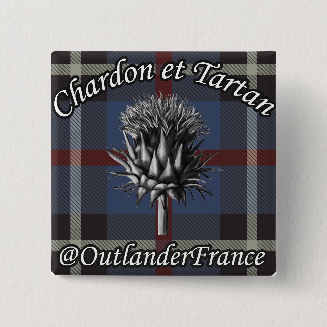 Chapa Cuadrada Insignia OLFrance (Anverso)