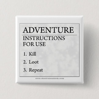 Chapa Cuadrada Instrucciones de la aventura