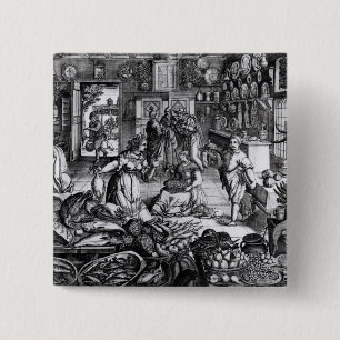 Chapa Cuadrada Interior de la cocina