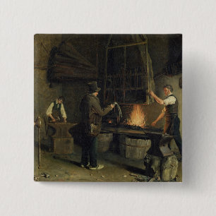 Chapa Cuadrada Interior de la fragua, 1837