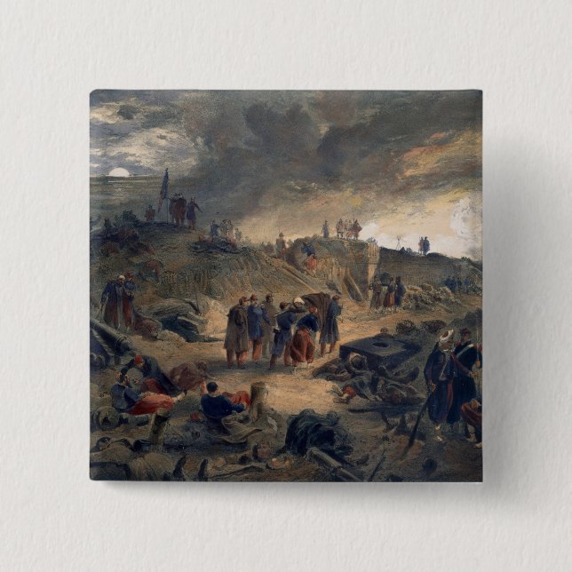 Chapa Cuadrada Interior del Malakoff, placa 'de Seat de (Anverso)