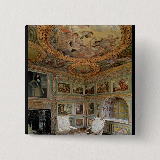 Chapa Cuadrada Interior del 'Salle Louis XIV (Anverso)