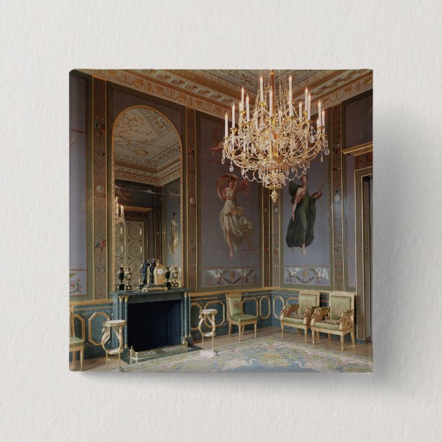 Chapa Cuadrada Interior del salón de Musique (Anverso)