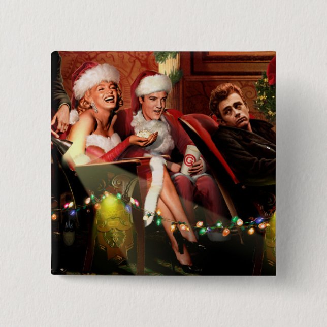 Chapa Cuadrada Interludio del navidad (Anverso)