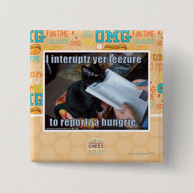 Chapa Cuadrada Interrumpo YER Leezure (Anverso)