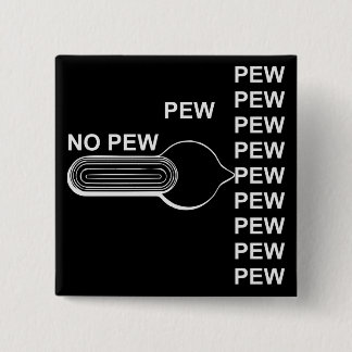 Chapa Cuadrada Interruptor selector de armas de fuego Pew Pew Pew