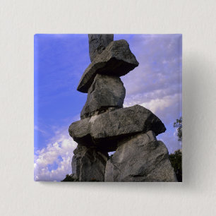 Chapa Cuadrada Inukshuk, Territorios del Noroeste, Canadá