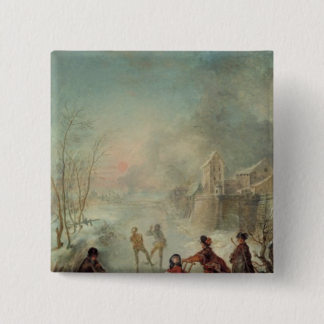 Chapa Cuadrada Invierno (Anverso)