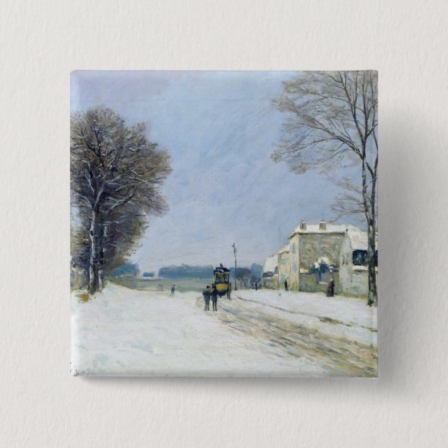 Chapa Cuadrada Invierno, efecto de la nieve, 1876 (Anverso)