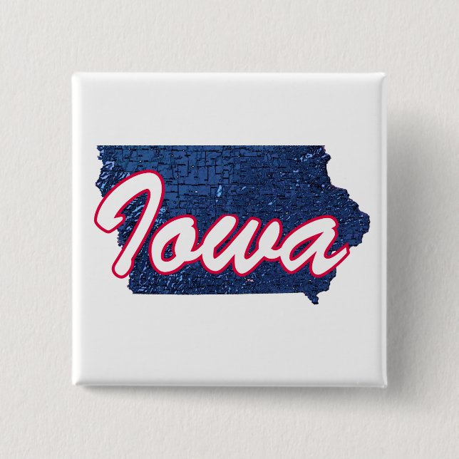 Chapa Cuadrada Iowa (Anverso)