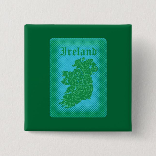 Chapa Cuadrada Irlanda (Anverso)