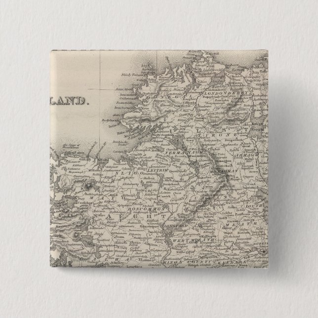 Chapa Cuadrada Irlanda 14 (Anverso)