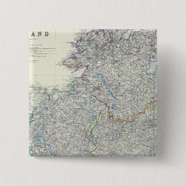 Chapa Cuadrada Irlanda 9 (Anverso)