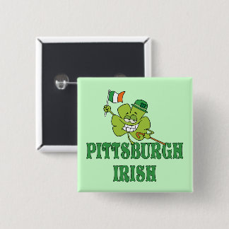 Chapa Cuadrada Irlandés de Pittsburgh