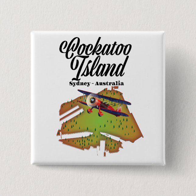 Chapa Cuadrada isla de gallos, Sydney Australia (Anverso)